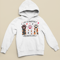 Life is Pawsitively Meowvelous - Hoodie