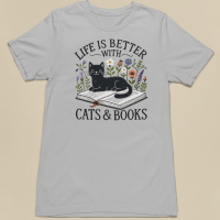 Life Is Better With Cats And Books-UME1-5