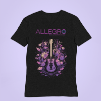 Black v-neck • Uniqity