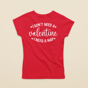 I don't need a Valentine - kids